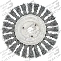 WEILER Wire Wheel Brush: Twisted Steel, 6 in Dia x 1/2 in Wd, 5/8 in to 1/2 in Arbor, 0.023 in Fill (MPN 96022). Key specifications — Brand: WEILER.