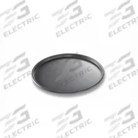 CHICAGO METALLIC Pizza Pan: 10 in Overall Dia, Anodized Aluminum, Solid, 14 ga Gauge, Pre-Seasoned (MPN 49103). Key specifications — Brand: CHICAGO METALLIC; Product Type: Pizza Pan; Material: Anodized Aluminum; Perforated: Solid; NSF Certified: No; Coating: Pre-Seasoned.