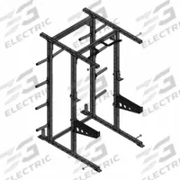 PROMAXIMA Half Rack: 73 in Overall Lg, 60 in Overall Wd, 96 in Overall Ht, Vinyl (MPN PMX3311-HR)
