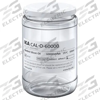 IKA Silicon Oil: 60,000 cps Viscosity, 500 mL Volume - Viscometer Calibration Standards