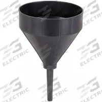 FUNNEL KING Drum Funnel: No Lid, Black, No Flame Arrester, 7 1/2 in x 12 in, 5/8 in Spout Dia (MPN 32301). Key specifications — Brand: FUNNEL KING; Funnel Material: Polyethylene; For Use With: Swivel Spout with Screen; Color: Black; Lid Type: No Lid; Flame Arrester Ht: No Flame Arrester; Lid Type (sublevel): No Lid.