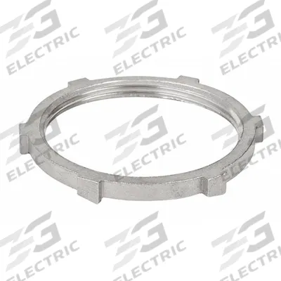 CALBRITE LockNut for Threaded RMC/IMC: 2 1/2 in Trade Size, 316 Stainless Steel - Locknuts for Threaded Conduit (RMC/IMC)