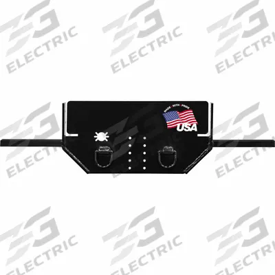 BUYERS PRODUCTS Hitch Plate: 33 9/16 in Overall Lg, Side Channel - Fleet and Vehicle Maintenance