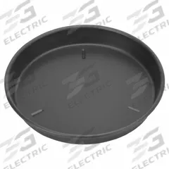 CHICAGO METALLIC Pizza Pan: 14 in Overall Dia, Aluminum, Solid, 14 ga Gauge, 1 1/2 in Overall Dp (MPN 91140). Key specifications — Brand: CHICAGO METALLIC; Product Type: Pizza Pan; Material: Aluminum; Perforated: Solid; NSF Certified: No; Coating: Anodized.