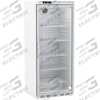 AMERICAN BIOTECH SUPPLY Lab Refrigerator: 20 cu ft, Upright, 1°C to 10°C, 29 7/8 in Overall Dp, Temp (MPN ABT-HC-RFP-20G). Key specifications — Door Opening Style: Right; Color: White; Alarm Type: Temperature; Manufacturer Part Number: ABT-HC-RFP-20G; Brand: AMERICAN BIOTECH SUPPLY; Product Type: Lab Refrigerator; Door Type: Swing Glass; Refrigerant Type: R-600a.
