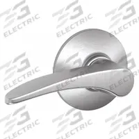 SCHLAGE Door Lockset: Passage Lever Locksets, Chrome, ADA Compliant (MPN F10 MNH 626). Key specifications — Ligature Resistance: Not Ligature-Resistant; Brand: SCHLAGE; Lockset Function ANSI Code: F75; Visual Indicator Message: No Message; Lockset Style: Manhattan; ADA Compliant: Yes; Finish: Satin Chromium-Plated.