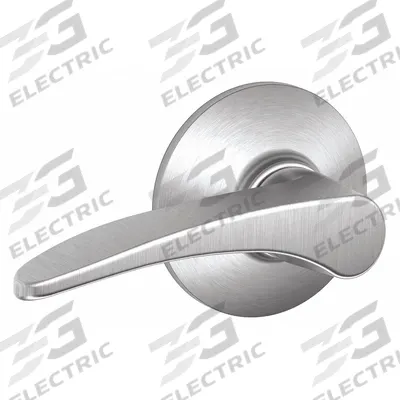 SCHLAGE Door Lockset: Passage Lever Locksets, Chrome