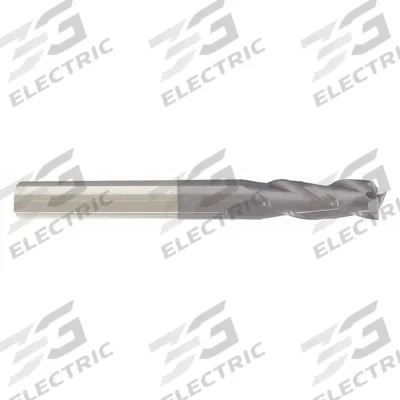 APPROVED VENDOR Square End Mill: Carbide, AlTiN Coated, 3 Flute, 7/16" Mill Dia, 1" LOC - General Purpose Carbide Square End Mills