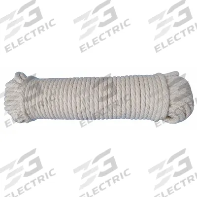 APPROVED VENDOR General Purpose Utility Rope: Braid, 7/32 in Dia, 20 lb Working Load Limit - Water-Absorbing Rope