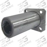 NB Linear Square Flange Mount Bearing: Twin, SWK-W, 1/2 in ID, 1.75 in Flange Wd (MPN SWK8GWUU). Key specifications — Material: Resin.