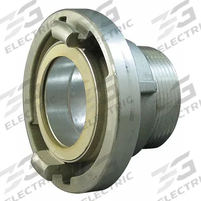 MOON AMERICAN Fire Hose Adapter: 2 1/2 in_4 in Compatible Pipe Size, NH x Storz, Straight - Aluminum Rigid Fire Hydrant & Standpipe Adapters