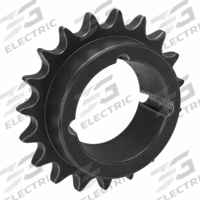 TRITAN Bushed Roller Chain Sprocket: For 50 Chain, 19 Teeth, 3.797 in Pitch Dia - Size 50 Bushed-Bore Roller Chain Sprockets