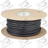 TECHFLEX Heat Shrink Tubing: 0.24 in I.D. Before Shrinking, 0.12 in I.D. After Shrinking, 200 ft Lg (MPN H2N0.25BK). Key specifications — Color: Black; Brand: TECHFLEX.