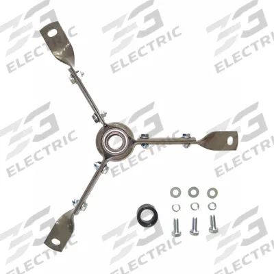 APPROVED VENDOR Bearing Bracket Assembly: For Use With 5NRD5, Polyester Coated, 5,850 RPM Max Op Speed - Blower Bearing Kits