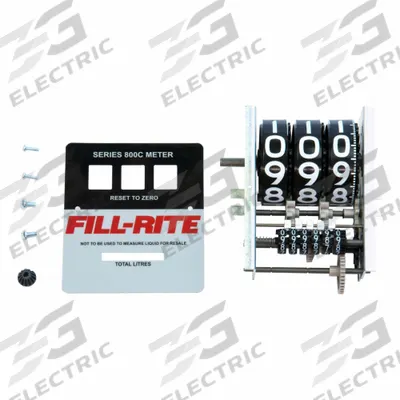 FILL-RITE Register and Faceplate Kit: Register and Faceplate Kit, Fill-Rite (MPN KIT800LR) - Pumps