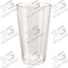 ITI Mixing Glass: Barware Accessories, 16 oz Capacity, Clear, Glass, 5 3/4 in Overall Ht (MPN 8639RT). Key specifications — Material: Glass; Pattern: Barware Accessories; Brand: ITI.