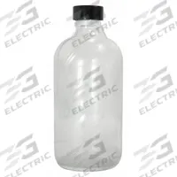 QORPAK Sampling Bottle: 480 mL, Colorless, 28-400, Phenolic, 12, PolyCone, Type III (MPN GLC-02219). Key specifications — Body Color: Colorless; Pre-Cleaned: None; Body Material: Soda Lime Glass; Brand: QORPAK; Screw Closure Size: 28-400; Graduated: No; USP Specification: Type III; Closure Attached: Attached.