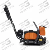 HUSQVARNA Vibratory Plate Compactor: BLi-X Platform, 13 3/4 in Plate Lg, 13 3/4 in Plate Wd (MPN 970516801). Key specifications — Water Tank Included: Yes; Compacting Force: 2338 lbf; Brand: HUSQVARNA.