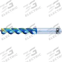 OSG A BRAND Square End Mill: Carbide, DLC Coated, 3 Flute, 3/8" Mill Dia, 1-1/2" LOC, 4" OAL (MPN 86300909). Key specifications — attr1157978: OSG A BRAND.