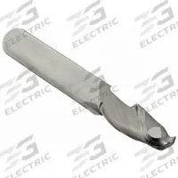 APPROVED VENDOR Ball End Mill: Carbide, 2 Flute, 25 mm Mill Dia, 38 mm LOC, 102 mm OAL (MPN 221-001650)