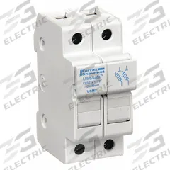 MERSEN Fuse Block: Finger-Safe, 2 Pole, 800 V AC, DIN Rail Mounting, Pressure Plate Termination (MPN USM2). Key specifications — Brand: MERSEN.