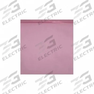 APPROVED VENDOR Reclosable Bag: 4 mil Thick, 12 in Wd, 15 in Lg, Hang Hole Not Included - Antistatic Reclosable Poly Bags