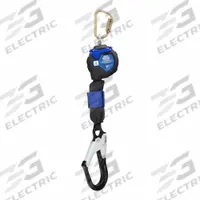 WERNER Self-Retracting Lifeline: 2 1/2 inAluminum Rebar Hook Anchor, Harness Steel Carabiner (MPN R430011-R). Key specifications — Brand: WERNER; ANSI SRL Class (2021): Class 1; ANSI SRL Type: SRL-P; RFID Equipped: No; Lifeline Material: Polyester; Series: Max Patrol; Sealed: No; Anchorage End Connection Type: Rebar Hook.