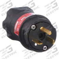 APPLETON ELECTRIC Straight Blade Plug: 5-20P, 125V AC, 20 A, 3 Pole, 3 Blade (MPN NCP-2023). Key specifications — Voltage Rating: 125V AC; Brand: APPLETON ELECTRIC.