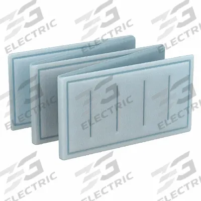 GRAINGER Link Air Filter: 25 in x 18 in x 1 in, 18 in Section Wd, 5 Sections, 3 Ply - MERV 8 Link Air Filters