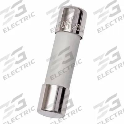 MERSEN Fuse: GSF Series, Time-Delay, 6.3 A, 250 V AC, Non-Indicating, 5 mm x 20 mm - Time-Delay Cylindrical Fuses