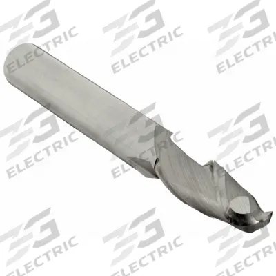 APPROVED VENDOR Ball End Mill: Carbide, 2 Flute, 20 mm Mill Dia, 38 mm LOC, 102 mm OAL (MPN 221-001600) - General Purpose Carbide Ball End Mills