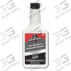 MOTOR MEDIC Fuel Injector Cleaner: Fuel Injector and Carburetor Treatment, 12 fl oz Container Size (MPN M4912). Key specifications — Additives Included: Fuel Injector; Color: Amber; Series: Fuel Injector and Carburetor Treatment; Features: Removes buildup on Injectors.