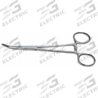 EMI Kelly Forcep: Stainless Steel, 5 1/2 in Overall Lg, Curved Tip (MPN 1750). Key specifications — Tip Style: Curved; Material: Stainless Steel; Brand: EMI; Color: Silver.