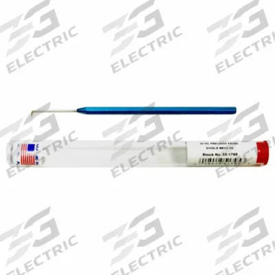 MOODY TOOL Precision Probe: Stainless Steel, Angle, Angle Tip - Precision Picks