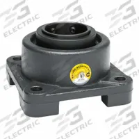 MOLINE BEARING 4 Bolt Flange Bearing: Spherical Roller, 1 15/16 in Bore, Cast Iron, Set Screws (MPN 29211115). Key specifications — Bore Type: Cylindrical; Brand: MOLINE BEARING; Lubricant Material: LC-2 Lithium Complex Grease; Mounting Bolt Size: 1/2 in; Split Housing: Not Split; System of Measurement: Inch.