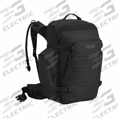 CAMELBAK Hydration Pack: Black, 3 L Fluid Capacity, 22 7/8 in Overall Lg - Cargo & Hydration Packs