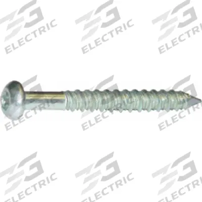 TAPCON Screw Anchor: 2 1/4 in Overall Lg, 5/16 in Dia, Steel, Torx, Pan, Steel - Hex-Head Screw Anchors