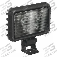 J.W. SPEAKER Vehicle Work Light: Rectangular, Flood, LED, Bolt, DT04-2P Connector, Surface Mount (MPN 880). Key specifications — Housing Color: Black; Brand: J.W. SPEAKER; Mount Type: Bolt; Electrical Connection: DT04-2P Connector; Installation Type: Removable.