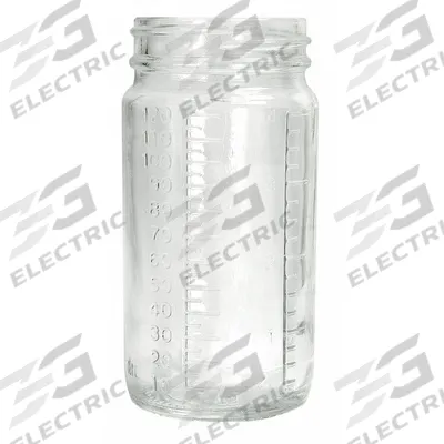 APPROVED VENDOR Mixing/Storage/Sampling Bottle: 120 mL, 48-400, Colorless - Clear Wide Mouth Round Glass Lab Bottles