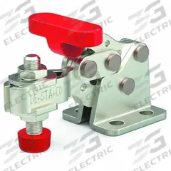DE-STA-CO Toggle Clamp: Std Horizontal Handle, Flange Base Mounting, 150 lbf Holding Capacity - Max (MPN 305-U). Key specifications — attr668198: DE-STA-CO; attr668630: Neoprene.