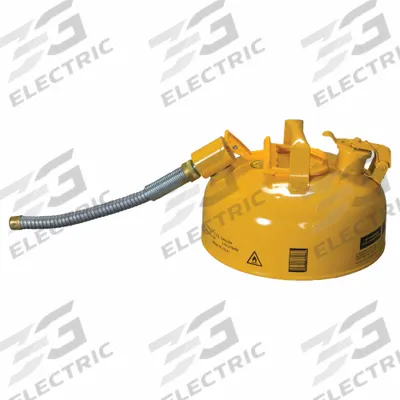 EAGLE Type II Safety Can: For Use With Diesel, 1 gal Capacity, Includes 7/8 in OD Hose - Diesel Safety Cans