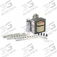 GE LAMPS Hid Ballast Kit: 400 W Max. Bulb Watts, ANSI Code M135/M155, Pulse, 120/208/240/277V AC (MPN GEP-400-MLTAA4-5). Key specifications — attr239893: GE LAMPS; attr235328: Ignitor.