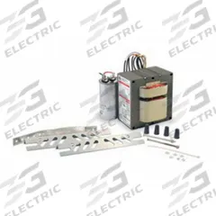 GE LAMPS Hid Ballast Kit: 400 W Max. Bulb Watts, ANSI Code M135/M155, Pulse, 120/208/240/277V AC (MPN GEP-400-MLTAA4-5). Key specifications — attr239893: GE LAMPS; attr235328: Ignitor.