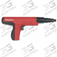 DEWALT Powder Actuated Gun: For 3 in Max. Pin Lg - with Washer, For 157/1000 in Pin Dia., Semi-Auto (MPN 52000-PWR). Key specifications — attr312449: Semi-Automatic; attr312446: Yellow; attr325052: DEWALT.