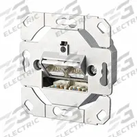 METZ CONNECT Wall Outlet: UP0, GD-Zn (Zinc Die-Cast), LSA Terminal Block x RJ45, 45° Mounting Angle (MPN 130C381200-I). Key specifications — Housing Material: GD-Zn (Zinc Die-Cast); Includes Connector: Equipped; Mounting Type: UP0; Product Type: Wall Outlet; Connector Color: Metallike; Connection Type: LSA Terminal Block x RJ45.