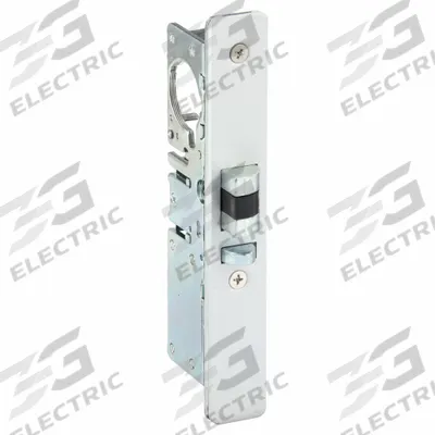 KABA ILCO Deadlatch: Aluminum (MPN 451-F-3-RH-2-01-628/313-BP) - Deadbolts & Deadlatches for Exit Push Bars