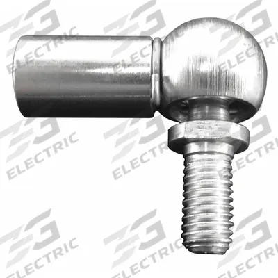 BANSBACH EASYLIFT Elbow End Fitting: Zinc-Plated Steel - Gas Spring End Fittings