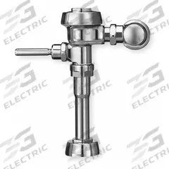 SLOAN Manual Flush Valve: Royal®, Exposed, Top, 3.5 gpf Gallons per Flush, 11 1/2 in Rough-In (MPN Royal 180). Key specifications — Spud Location: Top.