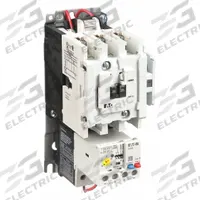 EATON NEMA Magnetic Motor Starter: Non-Reversing, 3 Poles, NEMA Size 1, 27 A, 120V AC Coil (MPN AN19DN0A5E1P6). Key specifications — Brand: EATON; Auxiliary Contact Form: 1NO; Coil Voltage: 110/120V AC; Phase: Three; Operator: None; Operator Controls: None; Auxiliary Contacts Included: 1NO; Signaling Features: Pilot Light.