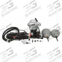 RIDGID Sectional Drain Cleaning Machine: Corded, K-50, 4 in Max. Pipe Dia., 6 Sections, Drain Lines (MPN K-50-8)